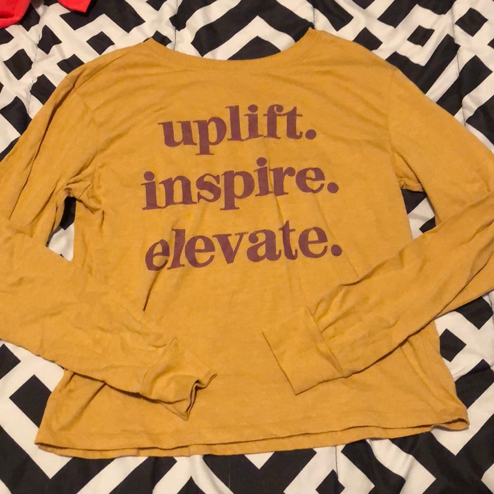 Mustard yellow long sleeve